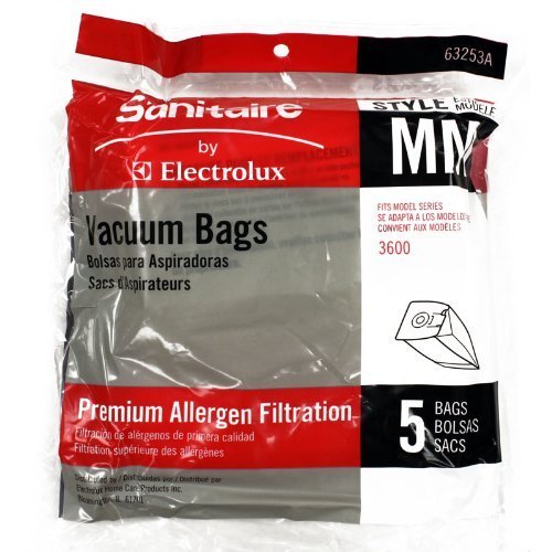 Sanitaire MM Odor Eliminating Vacuum Bags - 5 pack N2