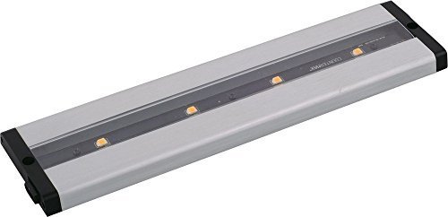 Maxim Lighting 89941AL Four Light Glass LED Under Cabinet Light, Brushed Aluminum by Maxim Lighting