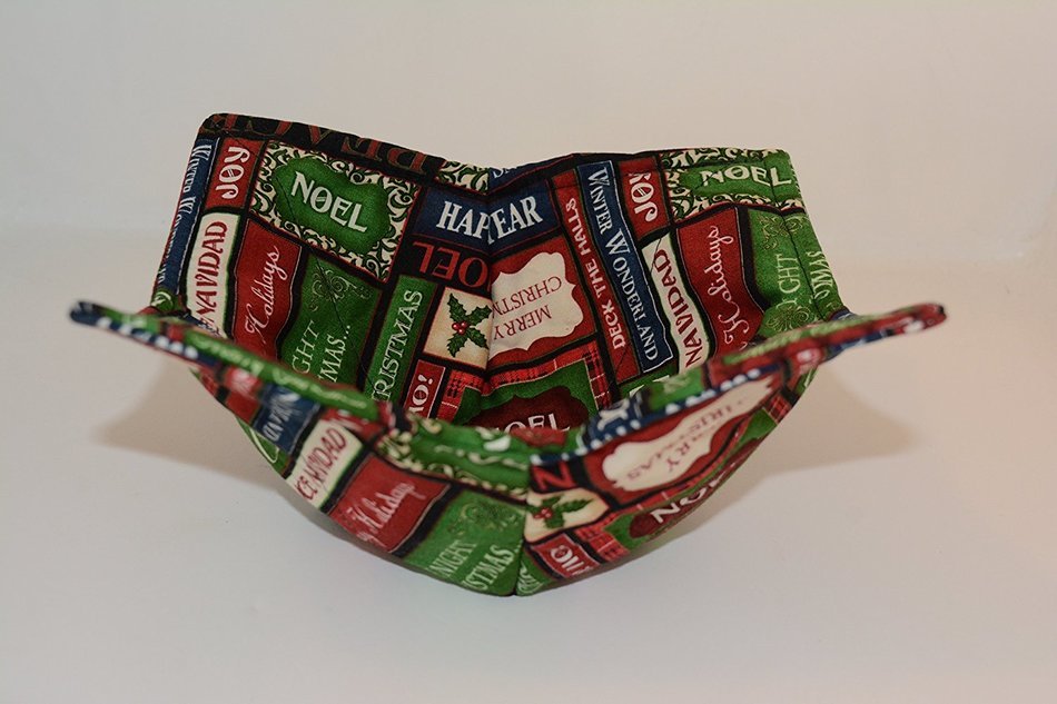 Microwave Bowl Cozies // Set of 3 // 1 Small Bowl Cozy // 1 Medium Bowl Cozy // 1 Dinner Plate Cozy // Christmas...