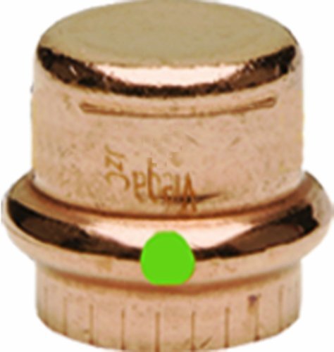 Viega 77717 ProPress Zero Lead Copper Cap with 3/4-Inch Plumbing by Viega
