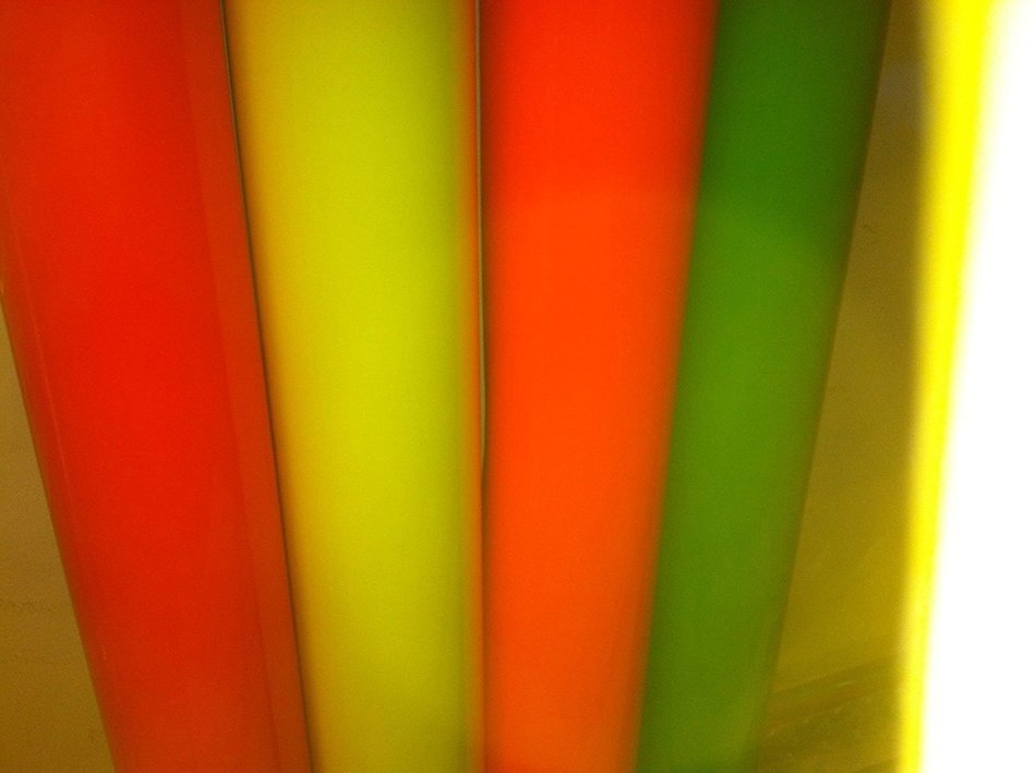 Neon Fluorescent Colors, 20 (N. YELLOW, 1 FOOT) N3