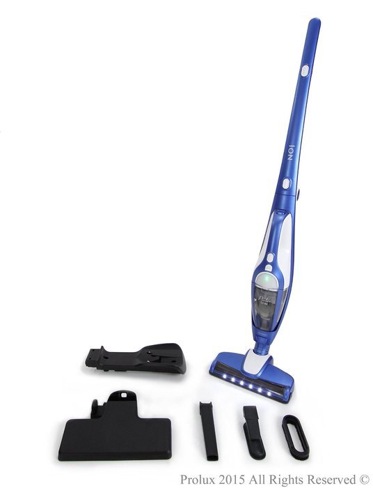 Prolux Ion Battery Powered Bagless Cordless Stick Vac Vacuum Electric Broom N3
