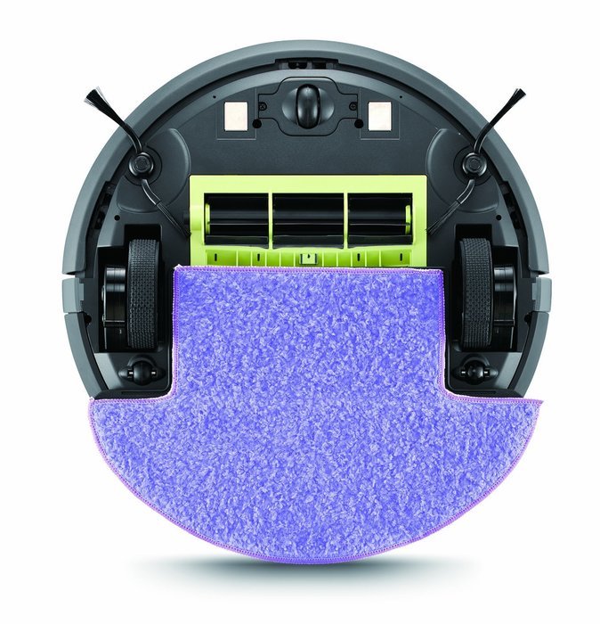 Moneual RYDIS H68 Pro RoboVacMop Hybrid Robot Vacuum Cleaner Dry/Wet Mop with Water Tank and Mapping N5