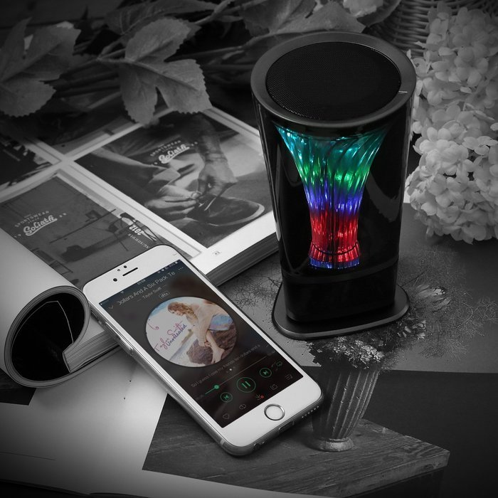 Kingstar Colorful Bluetooth Speaker,Portable Wireless Speakers Pulse Flash Disco Party Multi Color Changing Stereo... N4
