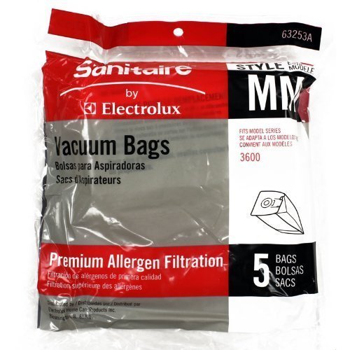 Eureka Sanitaire By Electrolux Style MM Premium Allergen Filtration Bags 5pk 63253