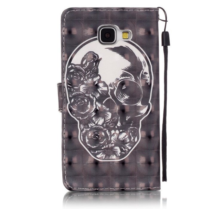 Galaxy A5 2016 Case,ikasus Shiny Glitter Diamond Colorful Art Painting PU Leather Flip Wallet Pouch Stand Credit... N21