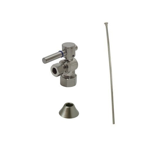 Kingston Brass CC53308DLTKF20 Contemporary Plumbing Toilet Trim Kit, Satin Nickel by Kingston Brass