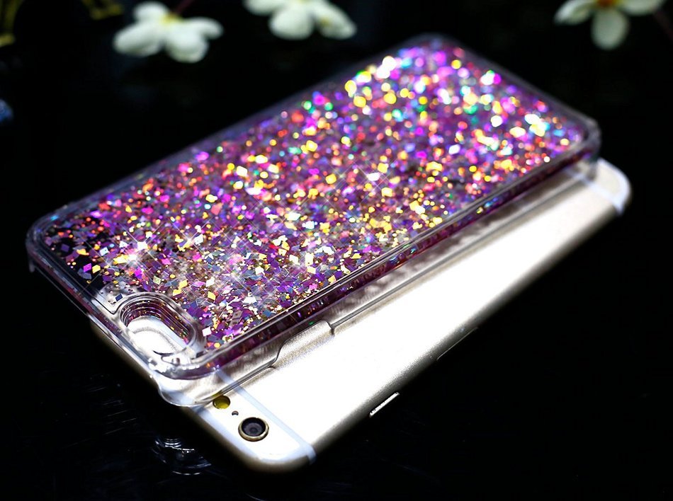 iPhone 6S Plus Case,iPhone 6 Plus Case,ikasus iPhone 6S/6 Plus [Liquid Glitter] Case,Flowing Liquid Quicksand... N26