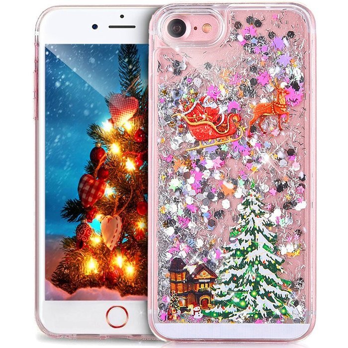 iPhone 6S Plus Case,iPhone 6 Plus Case,ikasus iPhone 6S/6 Plus [Liquid Glitter] Case,Flowing Liquid Quicksand... N35