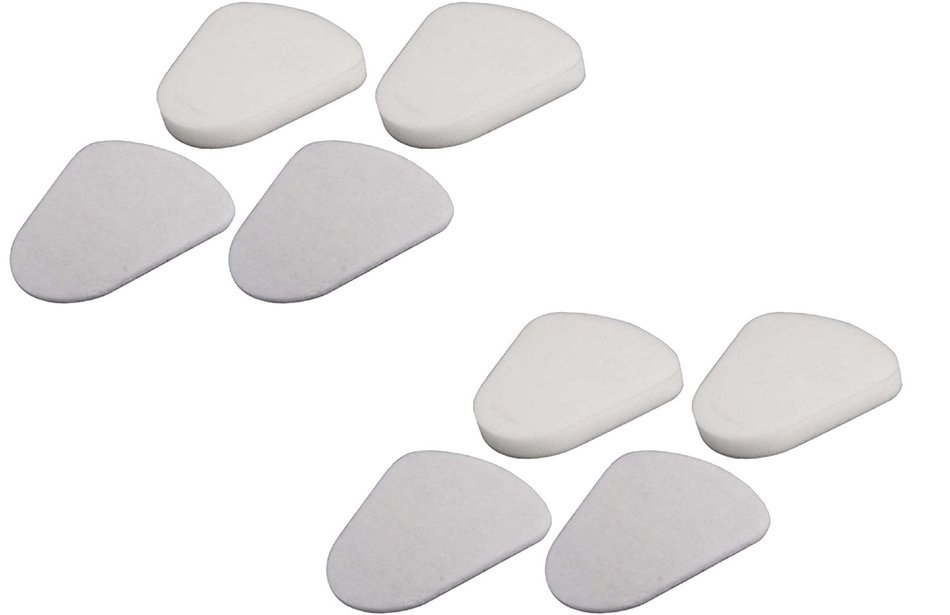 4 Sets Replacement Filter for Shark XFF350 Navigator Lift-Away NV350, NV351, NV352 (4 felt & 4 foam)
