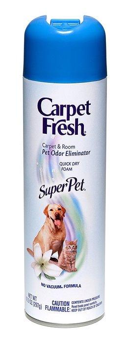Carpet Fresh 280174 No-Vacuum Aerosol Foam Carpet Odor Eliminator N6