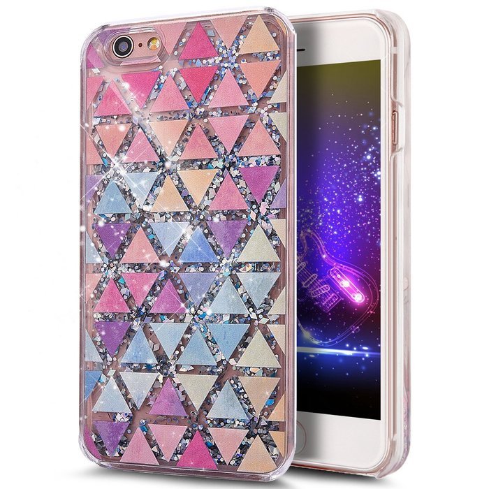 iPhone 6S Plus Case,iPhone 6 Plus Case,ikasus iPhone 6S/6 Plus [Liquid Glitter] Case,Flowing Liquid Quicksand... N40