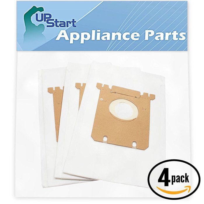 12 Replacement Electrolux EL4103A Ergospace Style S Vacuum Bags - Compatible Electrolux EL200CQ, S-Bag Vacuum...
