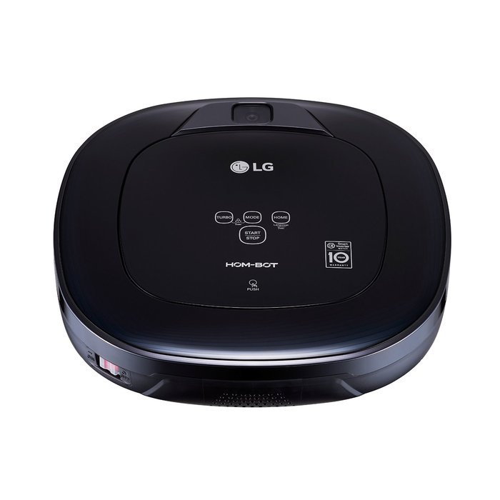 LG Hom-Bot Square Robotic Vacuum with Mop quietly cleans every corner of your home (VR65704LVM) N5