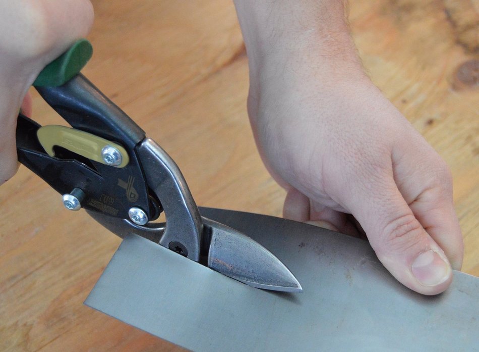 Midwest Tool and Cutlery MWT-6510R Midwest Snips Forged Blade Offset Right Cut Aviation Snips N8