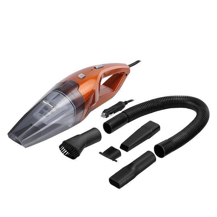 VonHaus 12V In Car Vacuum Cleaner powered by Vehicle DC Adapter - Wet and Dry Portable Handheld Unit with 13ft... N7