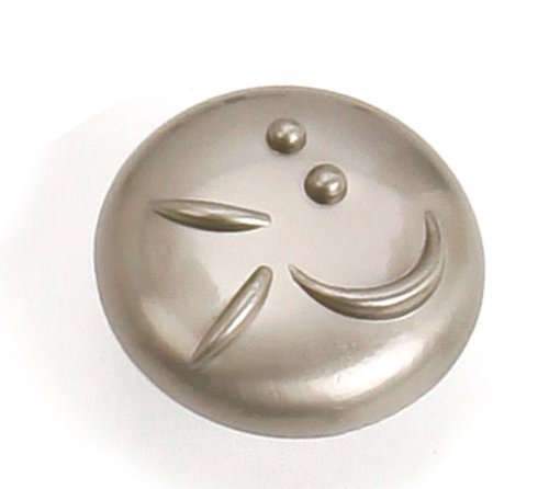 Laurey 37228 1-3/8-Inch Graffiti Knob, Satin Nickel by Laurey