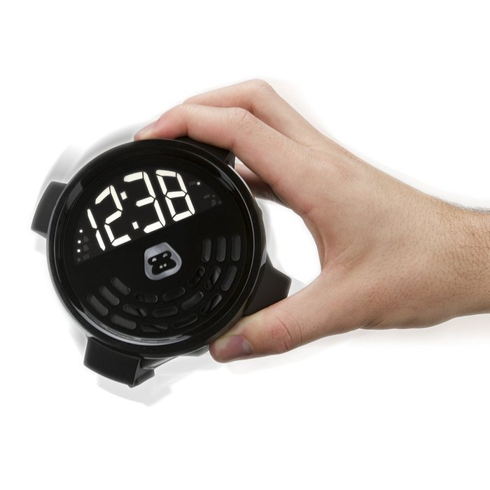 G-Project G-BUZZ Portable Alarm Clock FM Radio Speaker and USB Charging & Aux Line In N2
