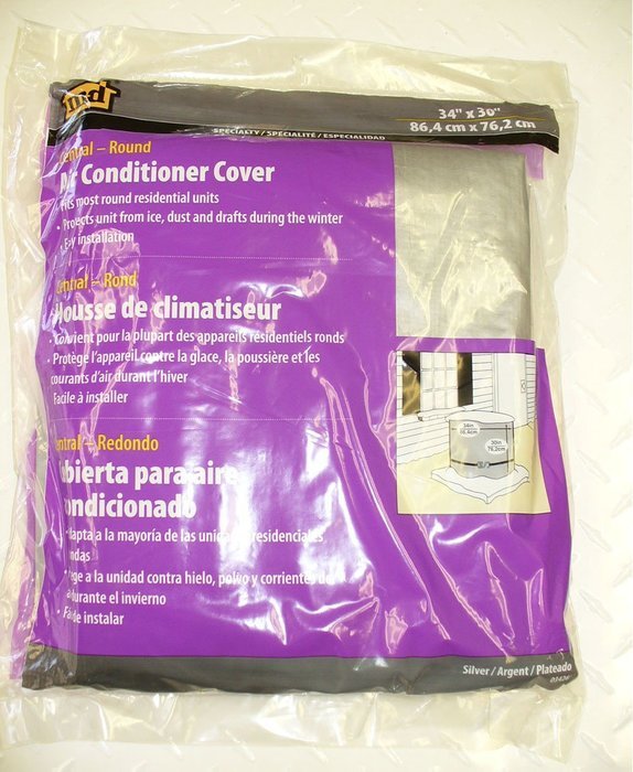 M-D Building Products 03426 34-Inch by 30-Inch Round Central Air Conditioner Cover N7