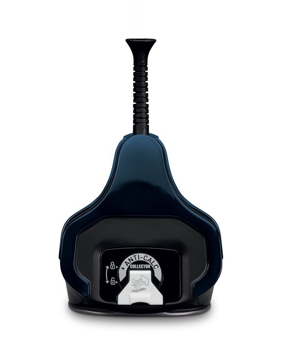Rowenta DW7180 Everlast 1750-Watt Anti-Calc Steam Iron Stainless Steel Soleplate with Auto-Off, 400-Hole, Blue N6