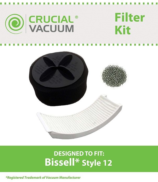 Bissell Style 12 Filter Kit, Part # B-203-1402, 203-1183, B-203-1183, 002-2031215, 203-2120, Designed & Engineered...