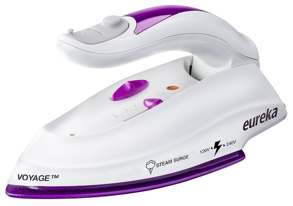 Eureka Voyage Compact and Durable Travel Iron Steam Blast Dual Voltage 120-240V