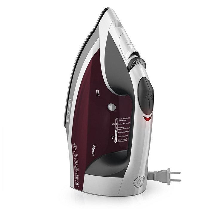 BLACK+DECKER ICR2030 Vitessa Advanced Steam with Stainless Steel Cord Reel N6