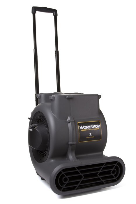 WORKSHOP WS1625AM Air Mover Fan & Carpet Dryer, High Velocity Blower Fan / Floor Dryer with Collapsible Handle... N3