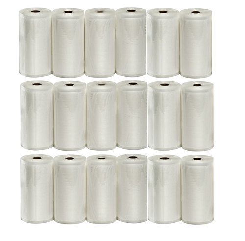 Genuine VacMaster 946104 Full Mesh 8 Inch by 50 Feet Vacuum Packaging Roll- 2 Pack N7