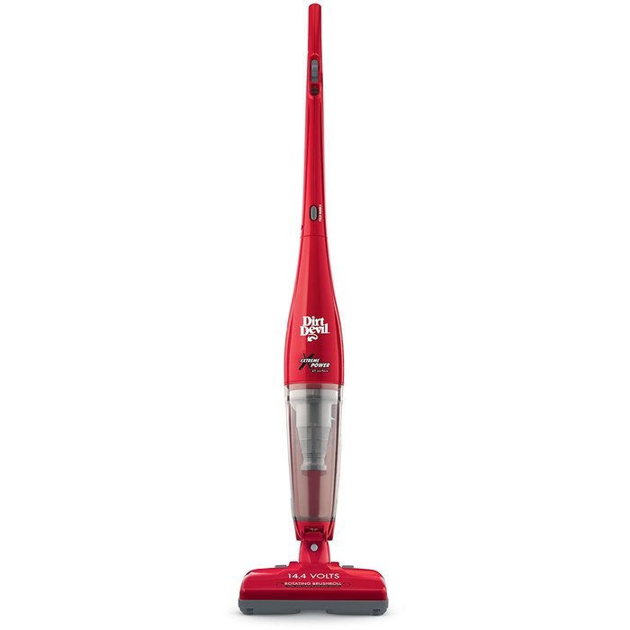Dirt Devil Extreme Power 14.4 Volt Cordless Bagless Stick Vacuum, BD20040RED N6
