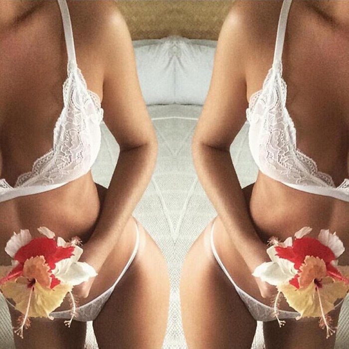 HOT Sale Lingerie!Canserin Women Sexy Lingerie Babydoll Vest Top Bra+Pants Set N10