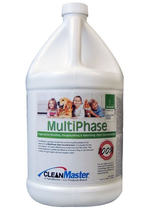 CleanMaster 800-500-B MultiPhase - Triple Action Bonding, Encapsulating and Absorbing Odor Counteractant, 1 gal...
