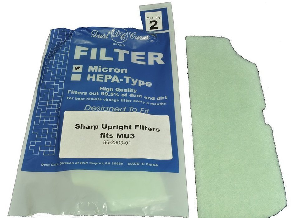 Sharp MU-3 Vacuum Cleaner Replacement Filter