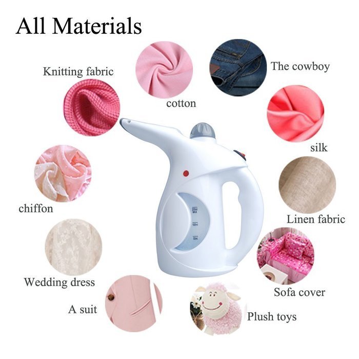 Portable Garment Steamer, Mini Handheld Textile and Fabric Steamer ...