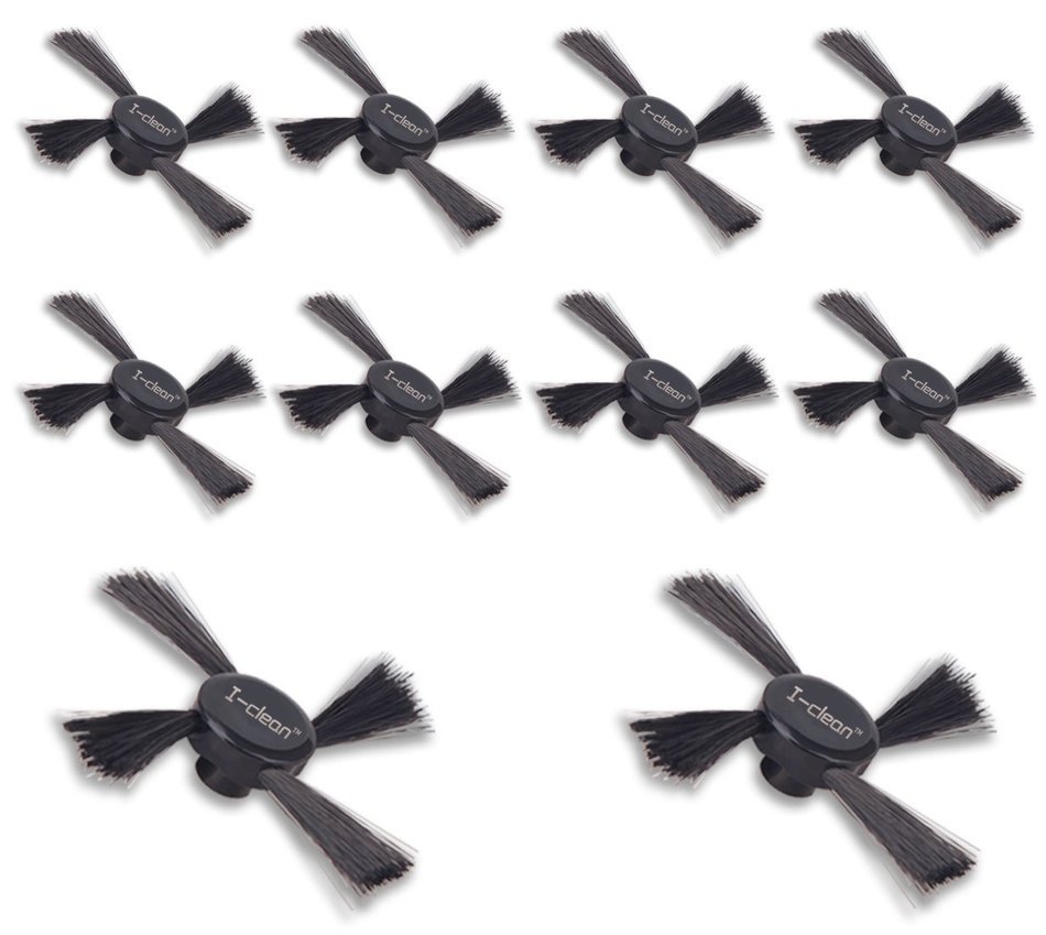 i-clean 945-0130 Vacuum Cleaner Replacement Side Brush for Neato BotVac 70e 75 80 85 Series &ndash; 8 pack N9