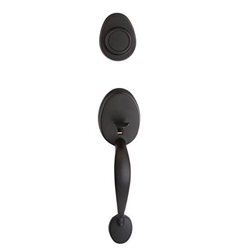 MaxGrade 880HOL10B Holmes Dummy Front Door Exterior Handleset, Oil Rubbed Bronze by Maxgrade