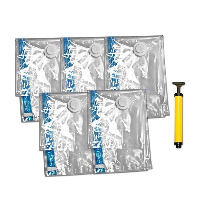 ALEKO 5VBWP31X47 Space Saver Organizer Bags Storage Vacuum Bag, 5 Piece