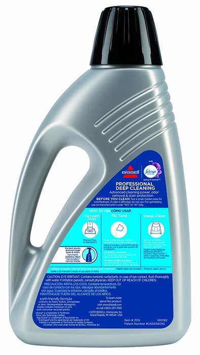 BISSELL Professional Deep Cleaning with Febreze Freshness Spring & Renewal Formula, 2515A, 48 ounces
