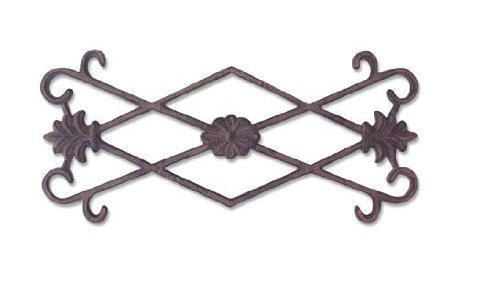 Craft-Tex 6763WI Open Scroll Overlay - Wrought Iron