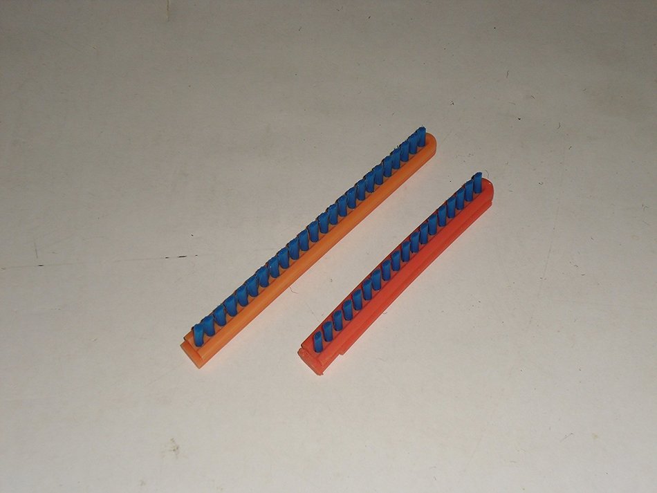 Sanitaire Commrcial & Eureka Upright Roller Brush Inserts Only 2 PK Genuine Part # 52282A-4,52282-4