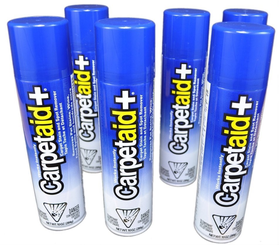 10 Oz. CarpetAid+ Carpet Stain Remover - (2 Cans) N4