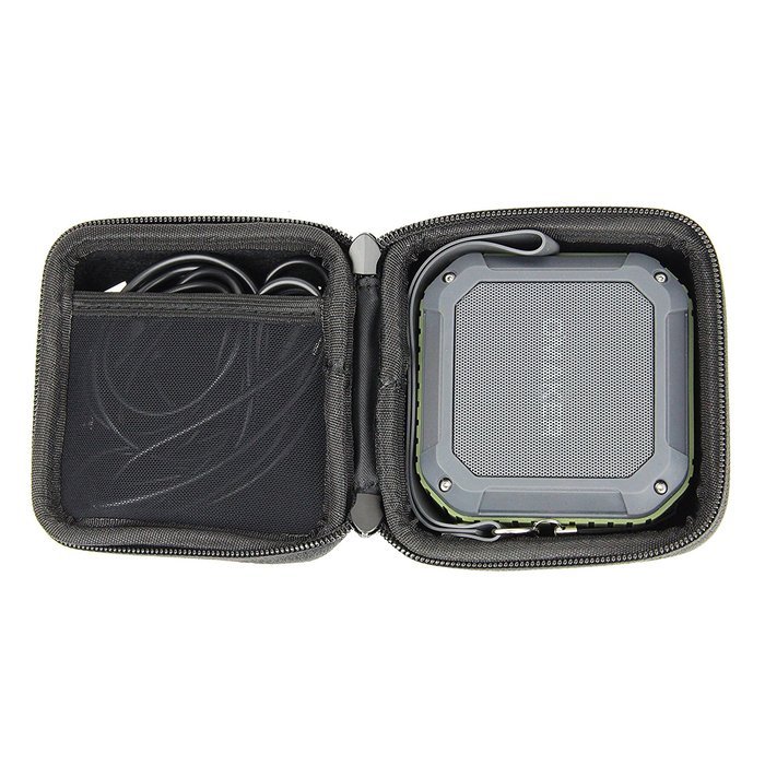Caseling Hard Case for Omaker M4 Wireless Portable Bluetooth Speakers. &ndash; Mesh Pocket for the Cables. N5