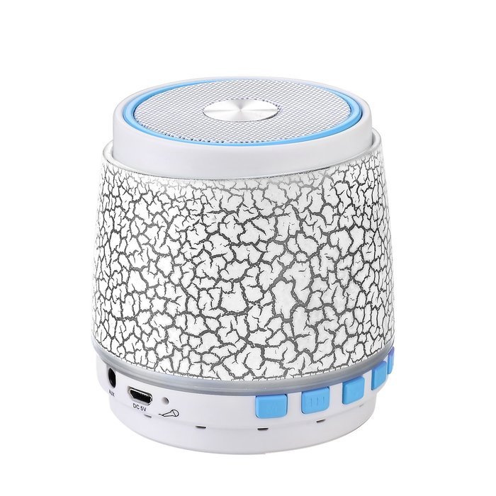 Bluetooth Speakers Vanten Mini Portable Stereo Glow in the Dark Sparkle Neon Flashlight LED with Built-in Mic... N10