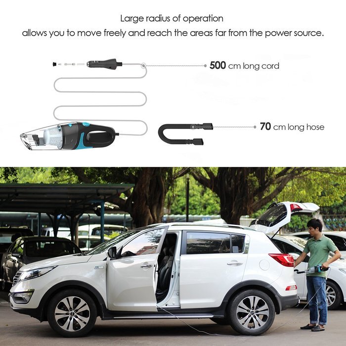 The Car Vac - Younik CV-12V75W Vehicle Vacuum Cleaner N3