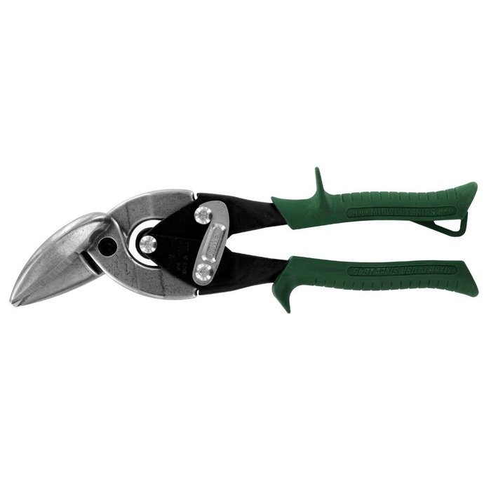 Midwest Tool and Cutlery MWT-6510R Midwest Snips Forged Blade Offset Right Cut Aviation Snips N9