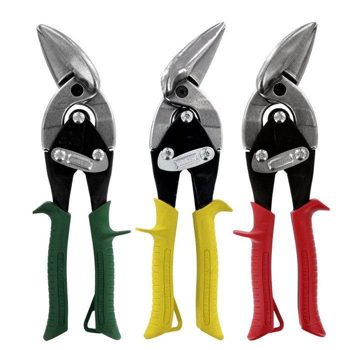 Midwest Tool and Cutlery MWT-6510R Midwest Snips Forged Blade Offset Right Cut Aviation Snips N10