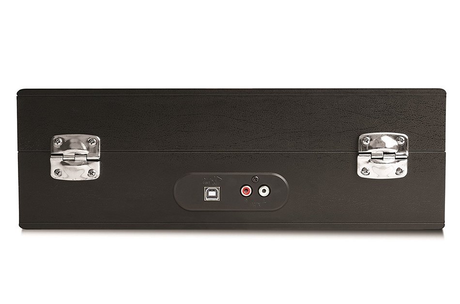 Numark PT01 Touring | Classically-styled Suitcase Turntable with USB Port, and Built-In Speakers & Rechargeable... N3