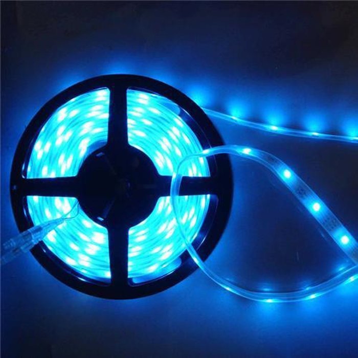 TOP YAO 16.4ft 3528 120led/m SMD Flexible Ribbon 600 LED 9.6w/m Waterproof Cuttable Strip Light for Home Party... N13
