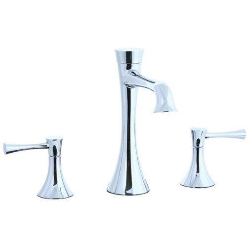 Cifial 245.130.625 Brookhaven Three-Hole Widespread Lavatory Faucet, Polished Chrome by Cifial
