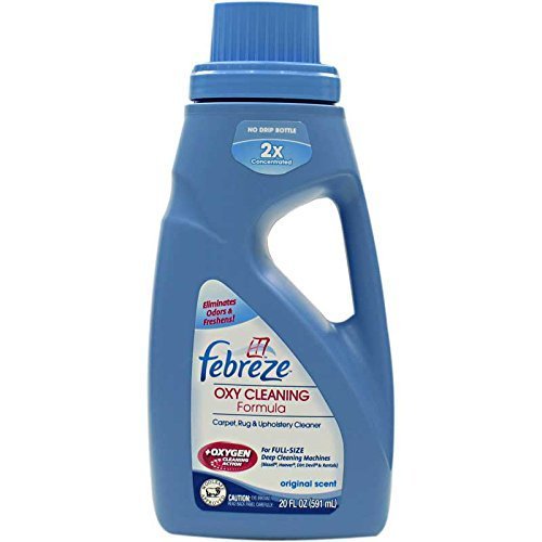 Febreze Oxy Cleaning Shampoo Carpet Uphlostery Concentrated Formula 20 Oz